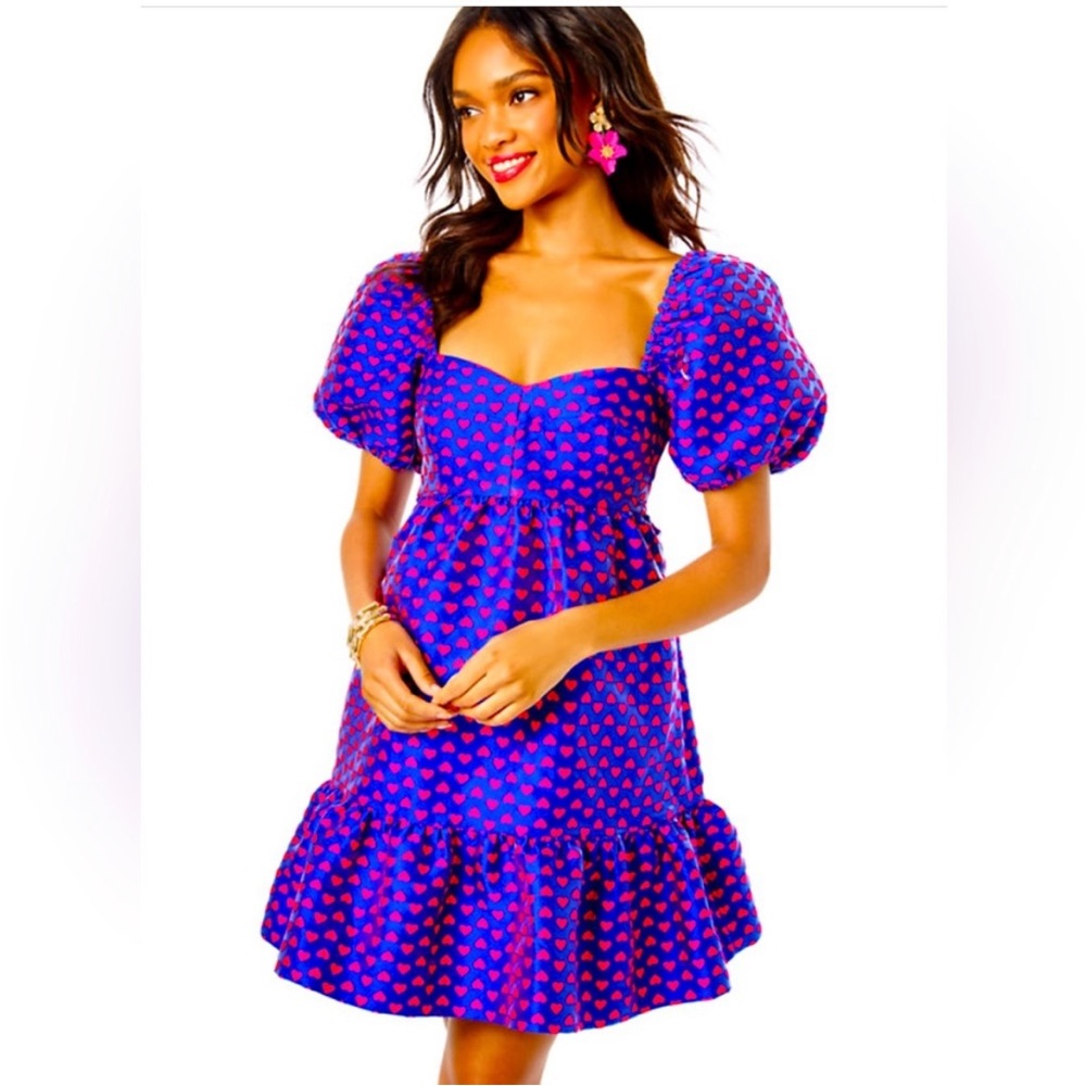 Nelle short sleeve dress